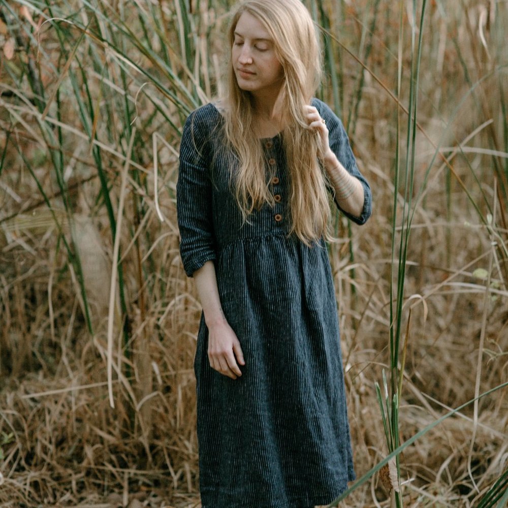 Pyne & Smith Linen Midi Dress